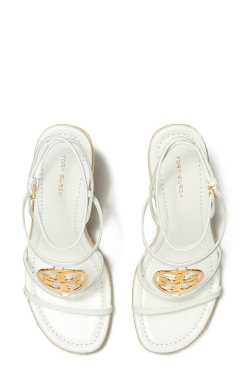Tory Burch Capri Miller Espadrille Wedge In Neutral