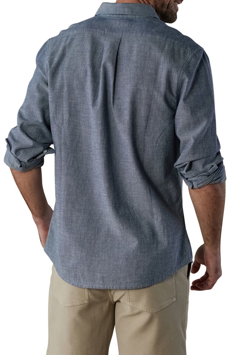 The Normal Brand Lived In Cotton Button-Up Shirt, Alternate, color, 