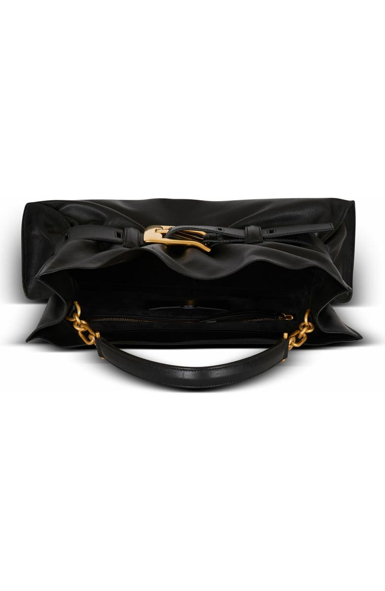 Balmain Medium Anthem Shoulder Bag In Leather, Alternate, color,