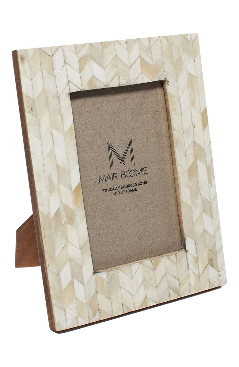 Matr Boomie Artemis Picture Frame - Carved Bone, Alternate, color, White - 5X7