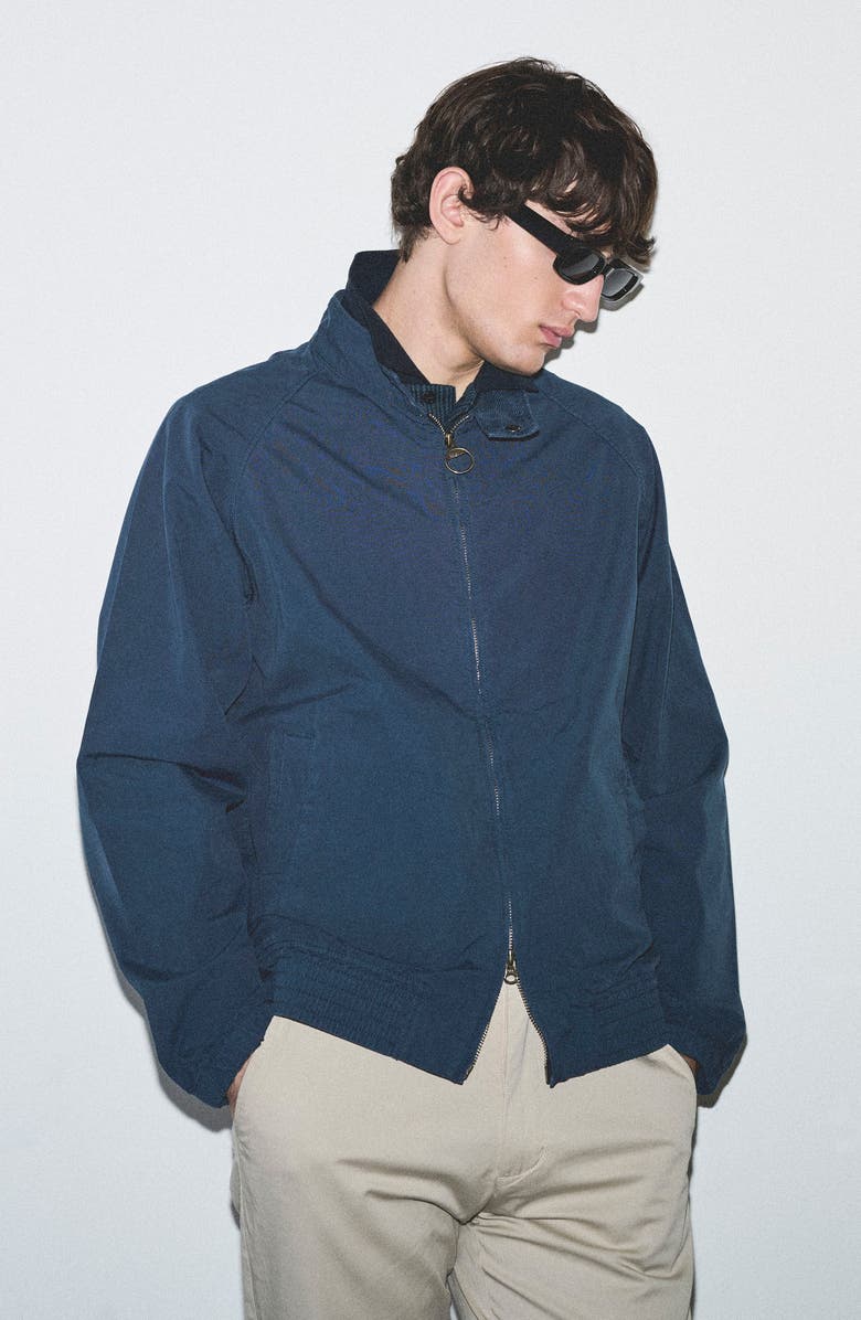 Barbour Royston Casual Cotton Jacket, Alternate, color, Dark Denim