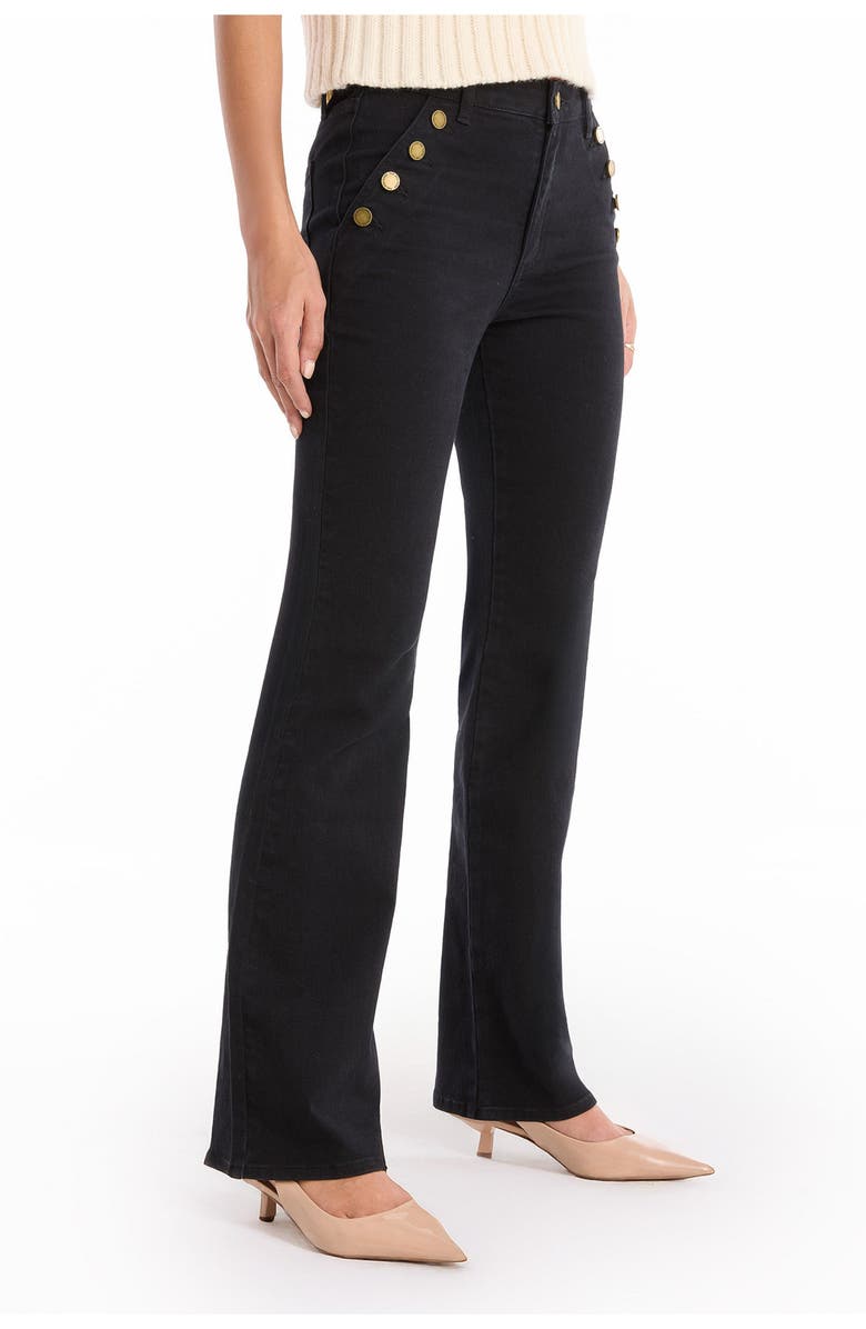 The Noli Shop Allegra Bootcut Jean, Alternate, color, Black