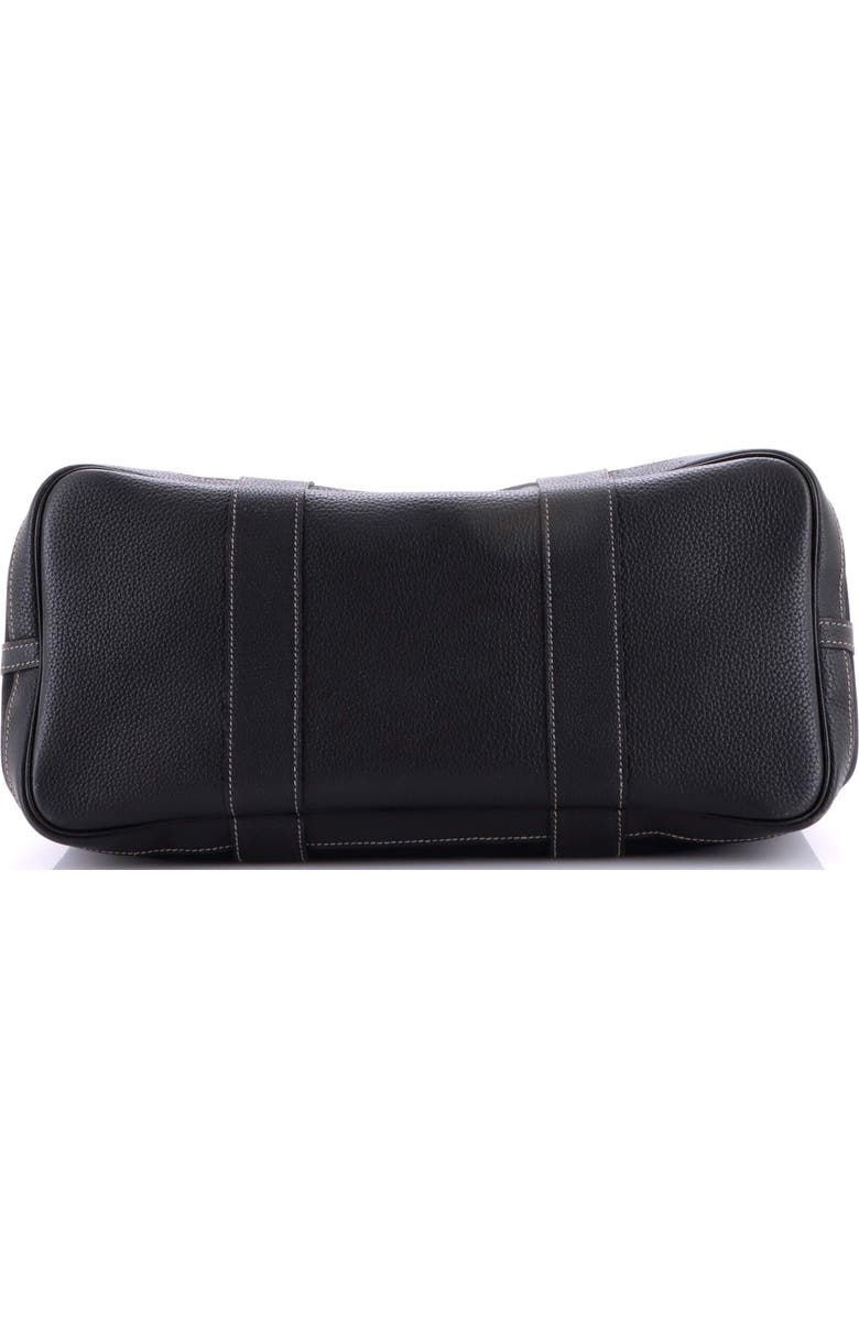 Pre-Owned Hermes Garden Party Tote Toile and Leather 36, Alternate, color, Noir