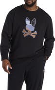 Psycho Bunny Big & Tall Dante Crewneck Sweatshirt