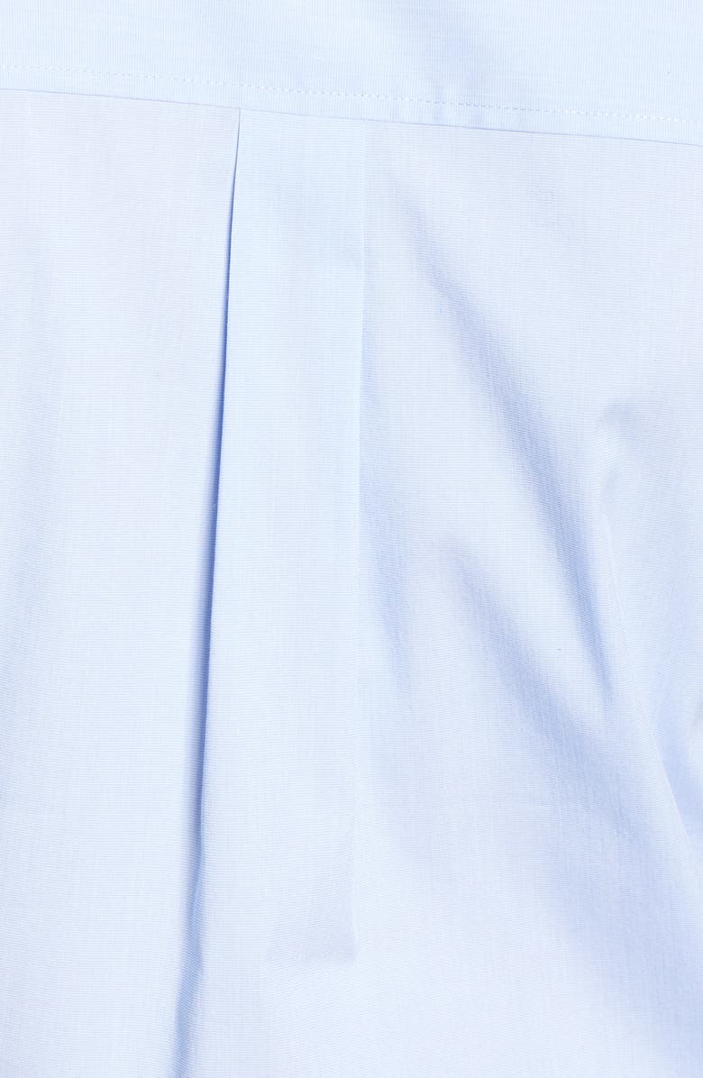 1901 Tie Front Button Down Poplin Shirt, Alternate, color, 