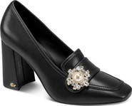 KARL LAGERFELD PARIS Savannah II Square Toe Pump