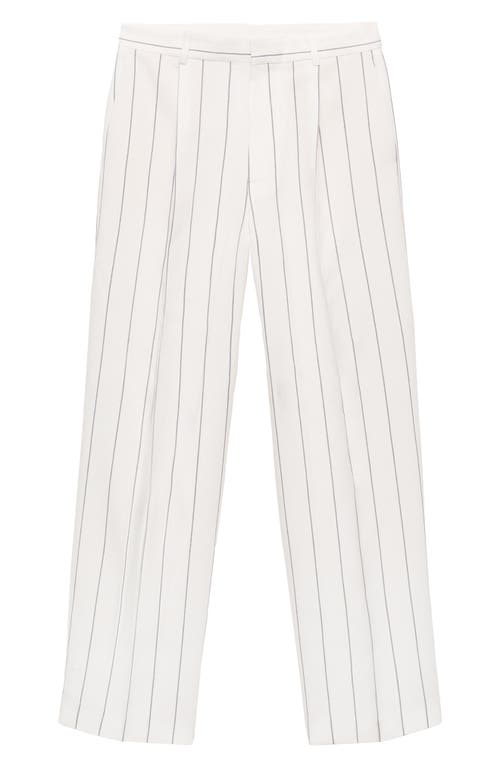 Shop Mango Stripe Suit Pants