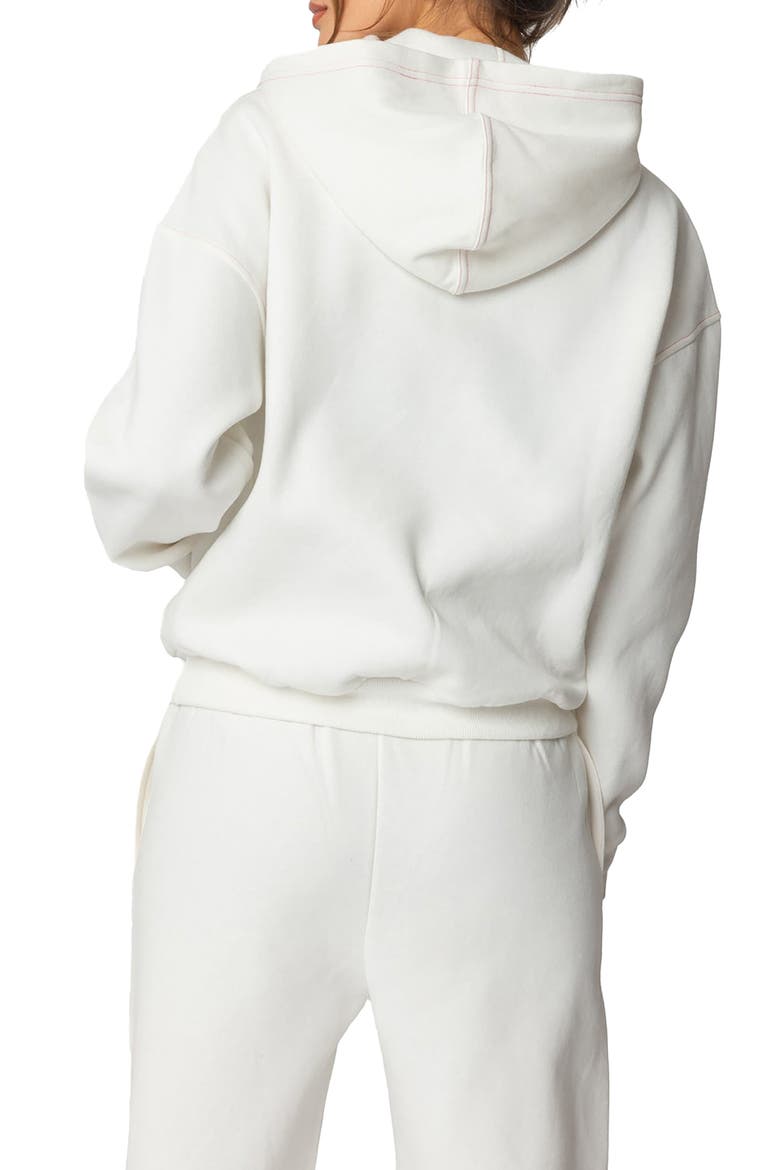 Mili Logo Hoodie, Alternate, color, WHITE