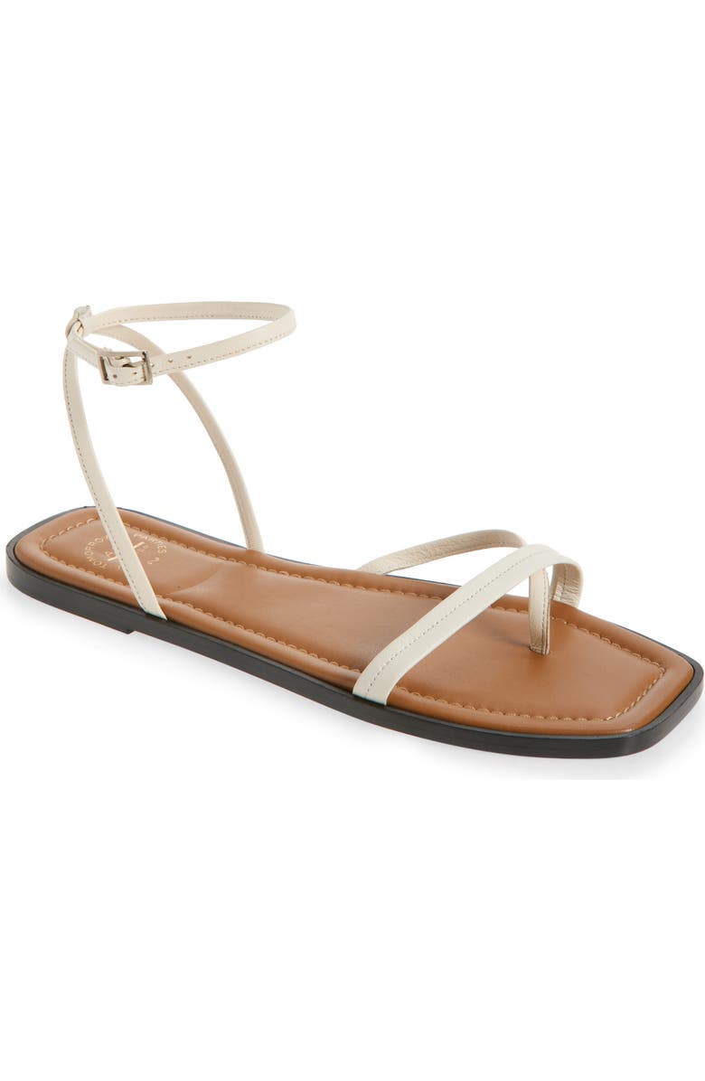 ATP ATELIER Miane Ankle Strap Sandal, Main, color, Linen