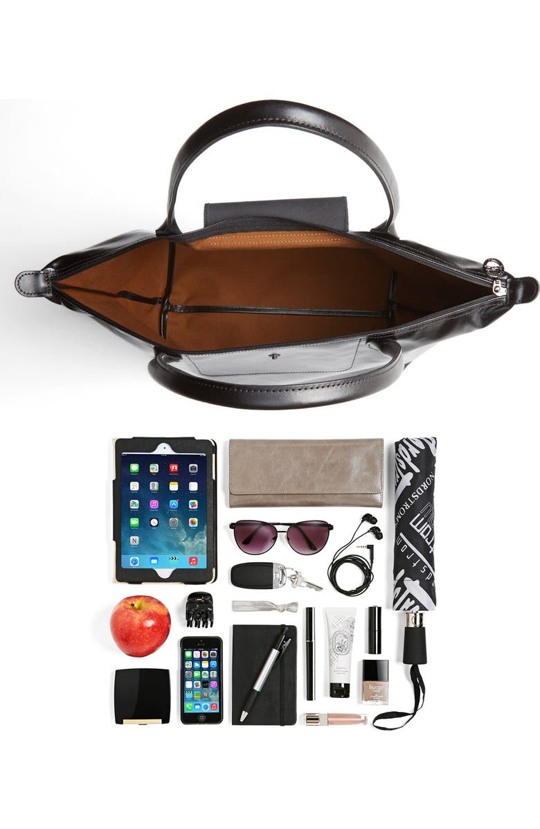 Longchamp 'LM Metal' Shoulder Tote, Alternate, color,