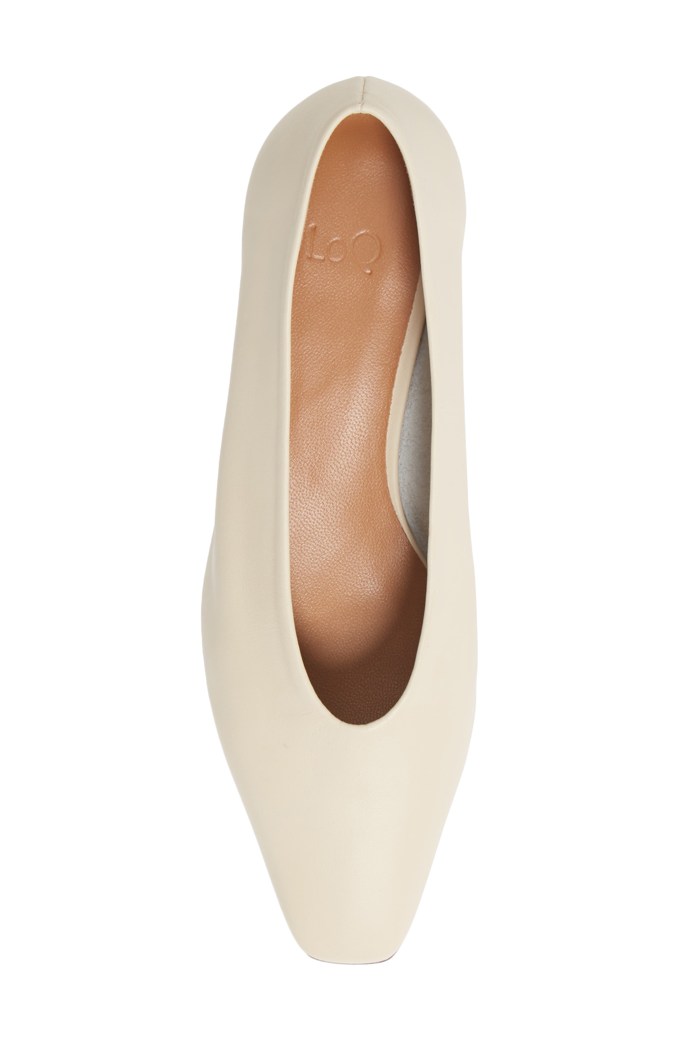 Paz Pump, Alternate, color, CREMA LEATHER