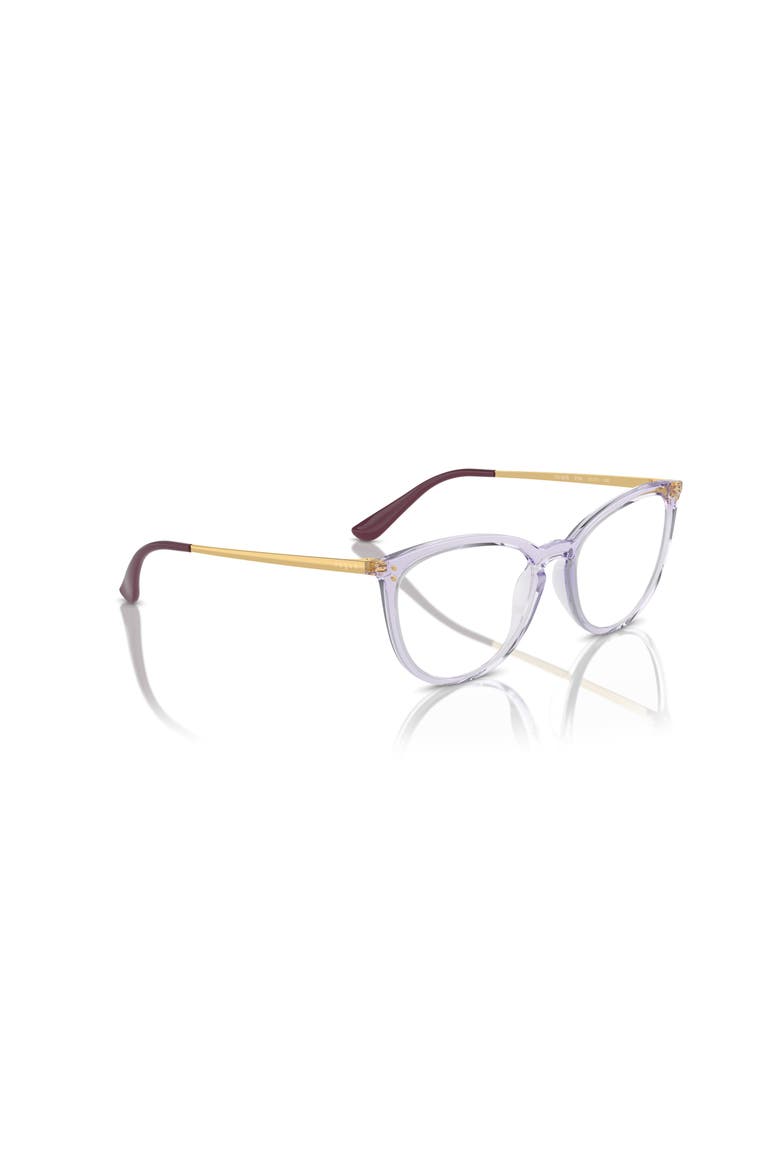 51mm Cat Eye optical glasses, Alternate, color, Violet