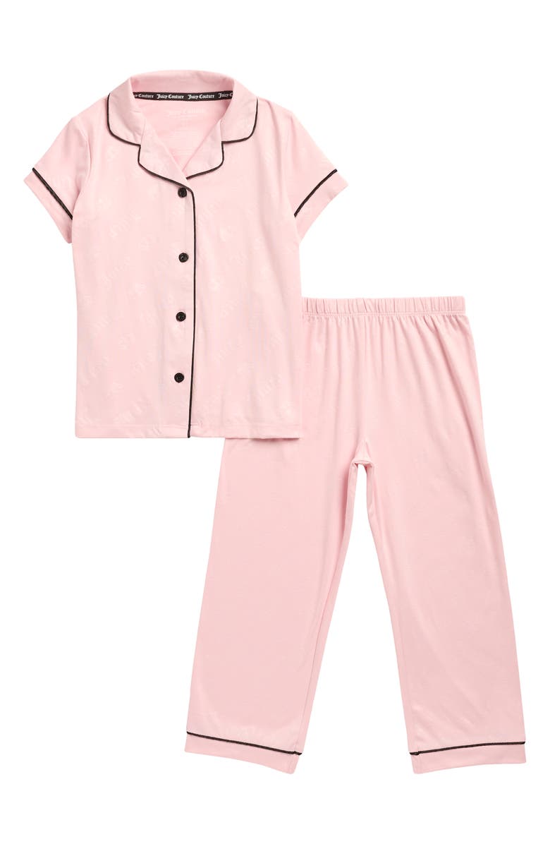 Juicy Couture Kids' Lola Logo Pajamas, Main, color, Lola Logo