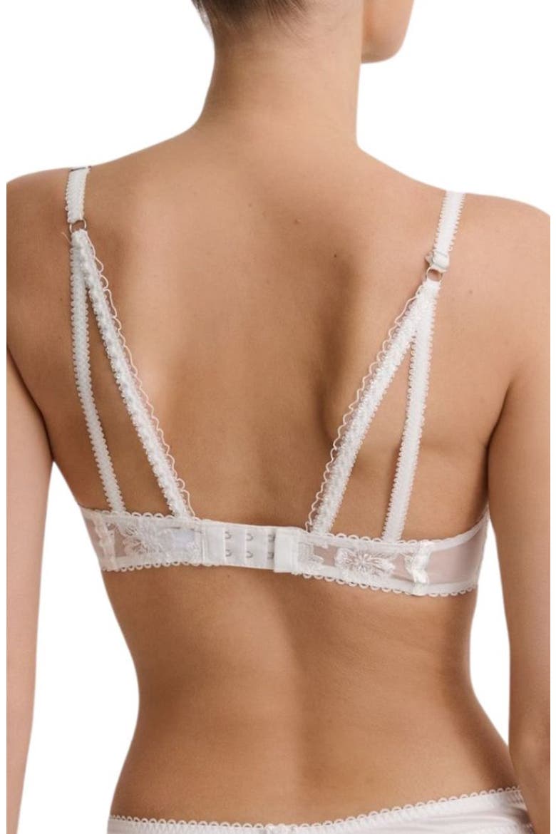 Jojo Embroidered Mesh Thong, Alternate, color, WHITE