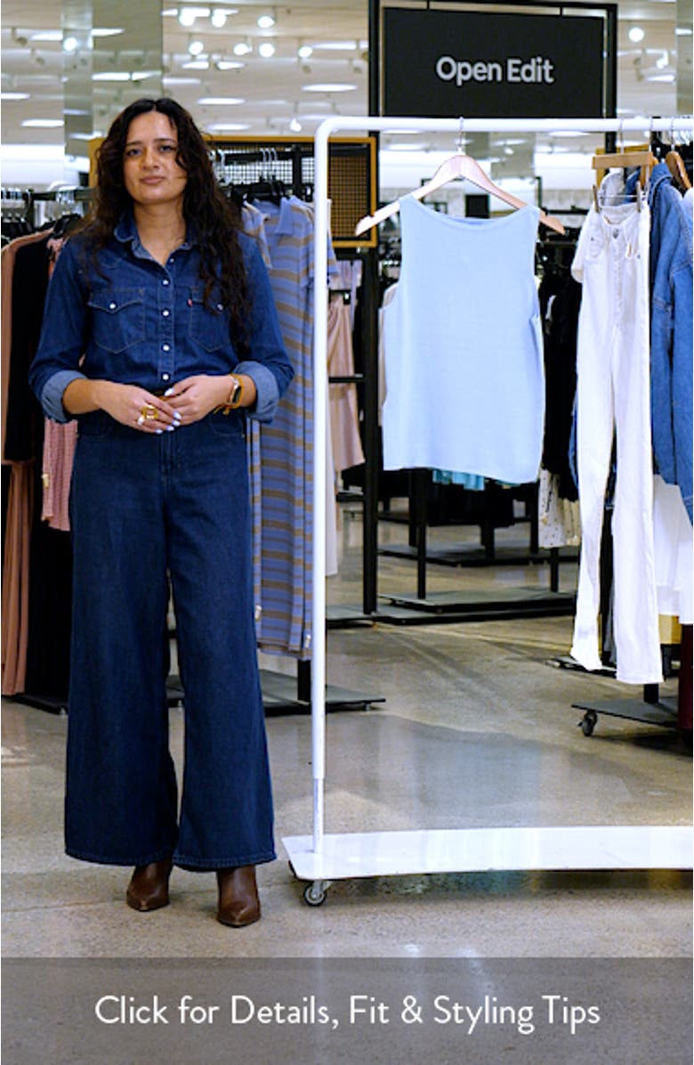 Suenyo Boat Neck Cotton Blend Top, sales video thumbnail