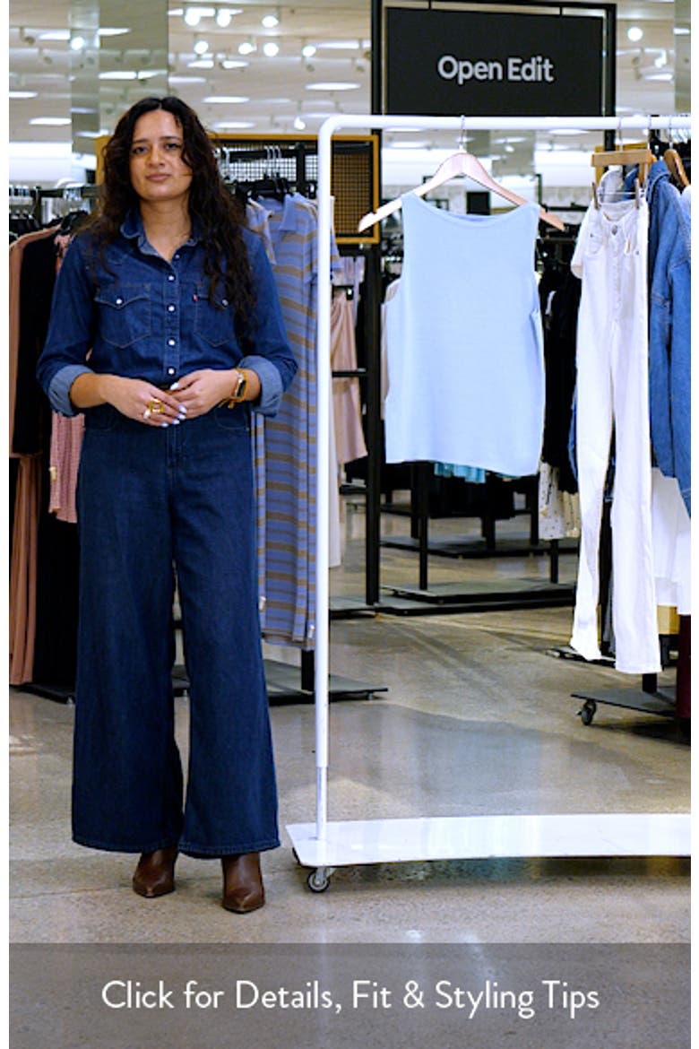 Suenyo Boat Neck Cotton Blend Top video
