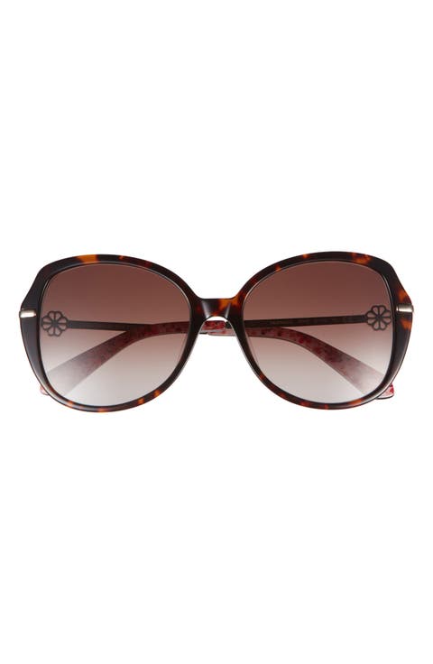 taliyahgs 57mm round sunglasses