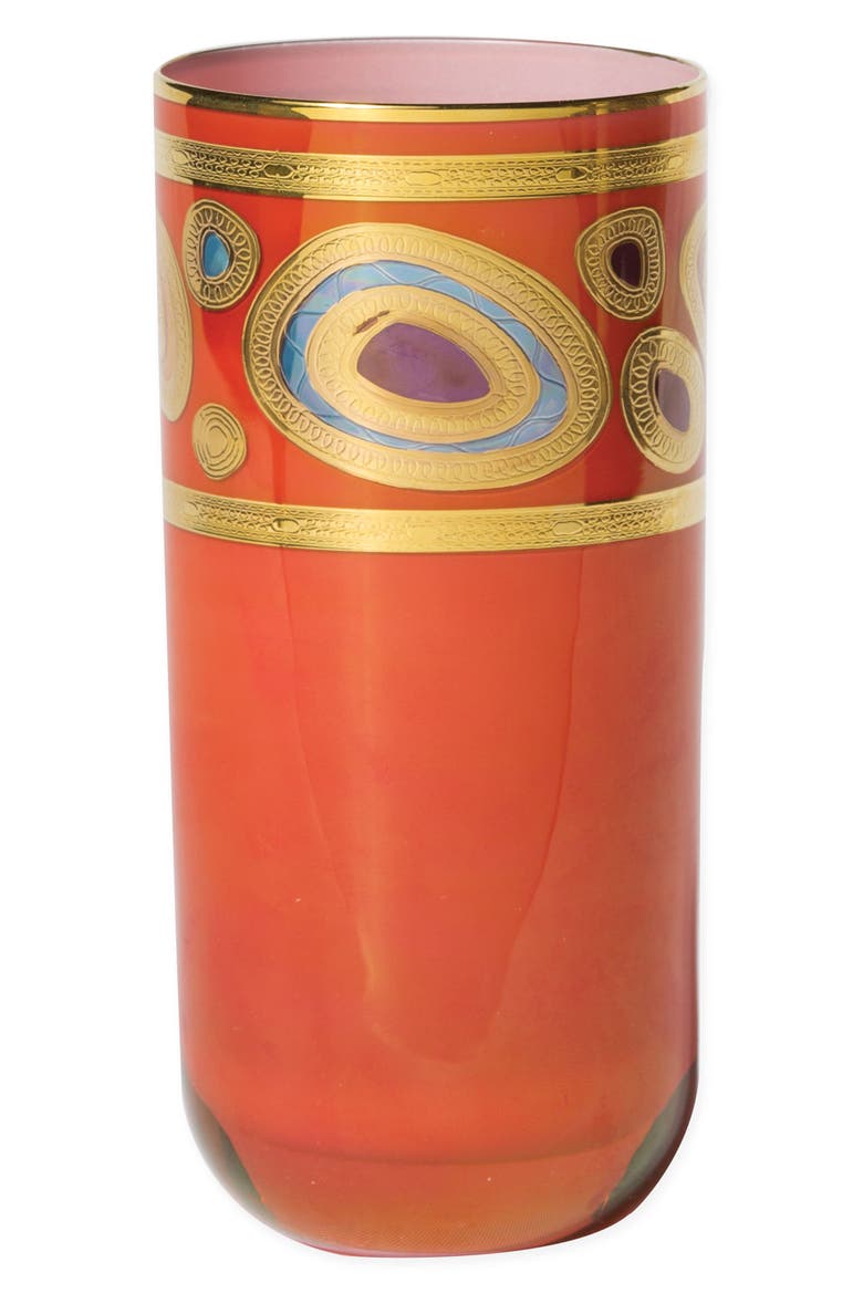 Regalia Highball Glass, Main, color, ORANGE