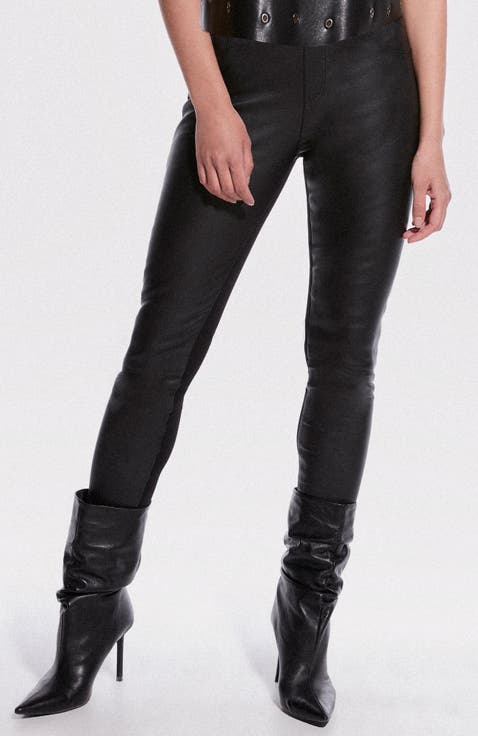 Kiki Stretch Leather Leggings