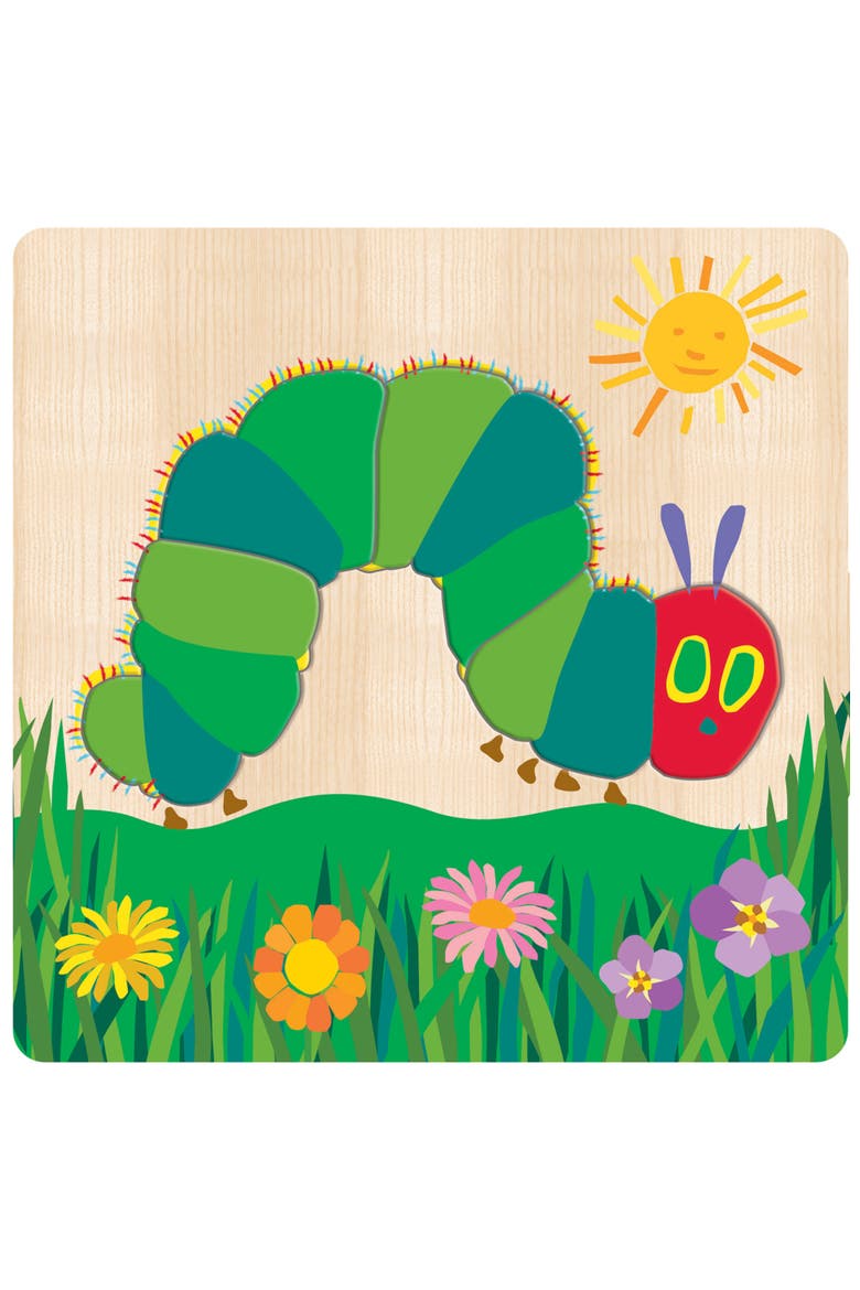 Eric Carle Wood Puzzles 4-Pack, Alternate, color, Multicolor