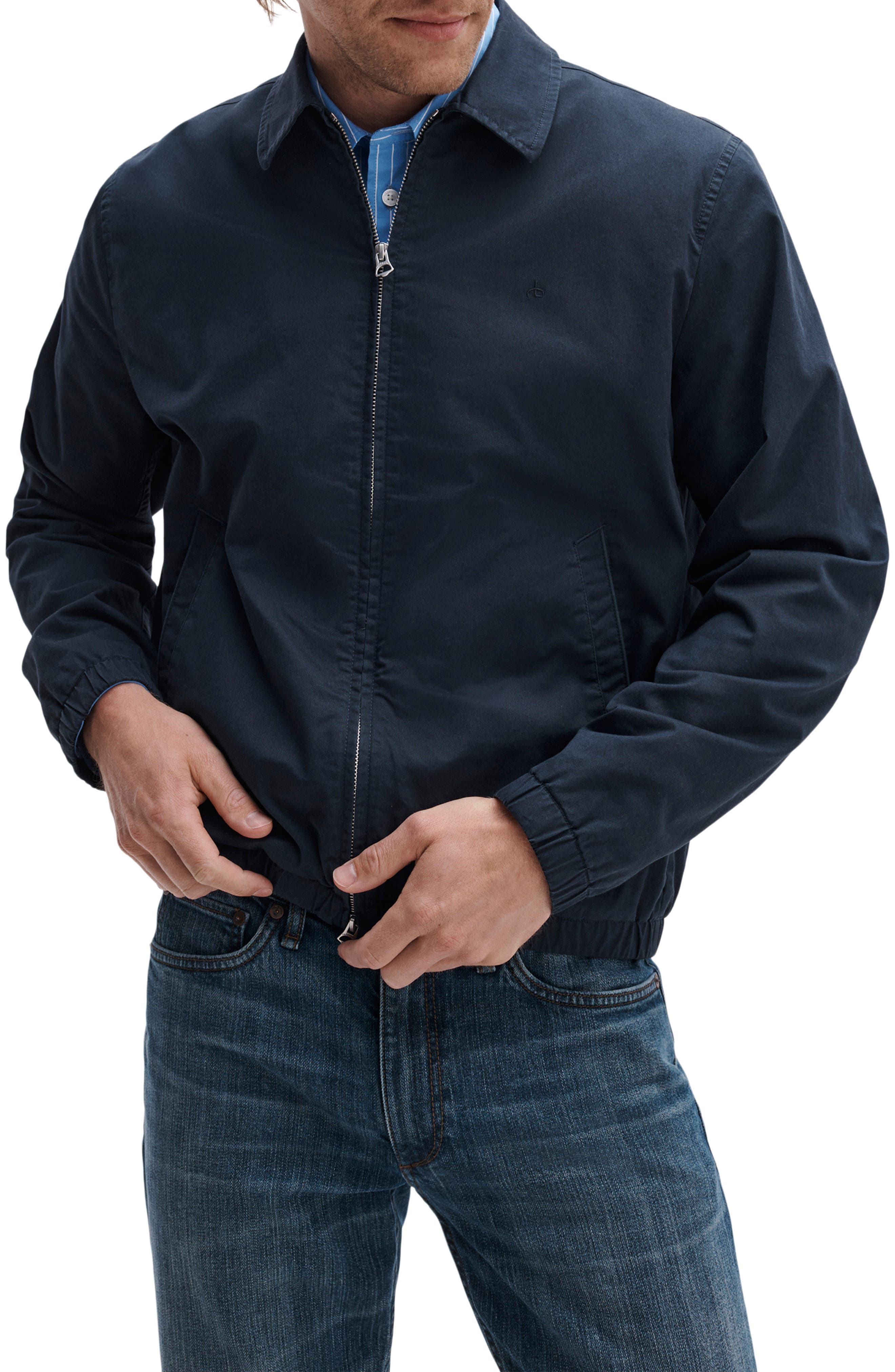 Мужские rag & bone Harrington Stretch Cotton Jacket — фото 6