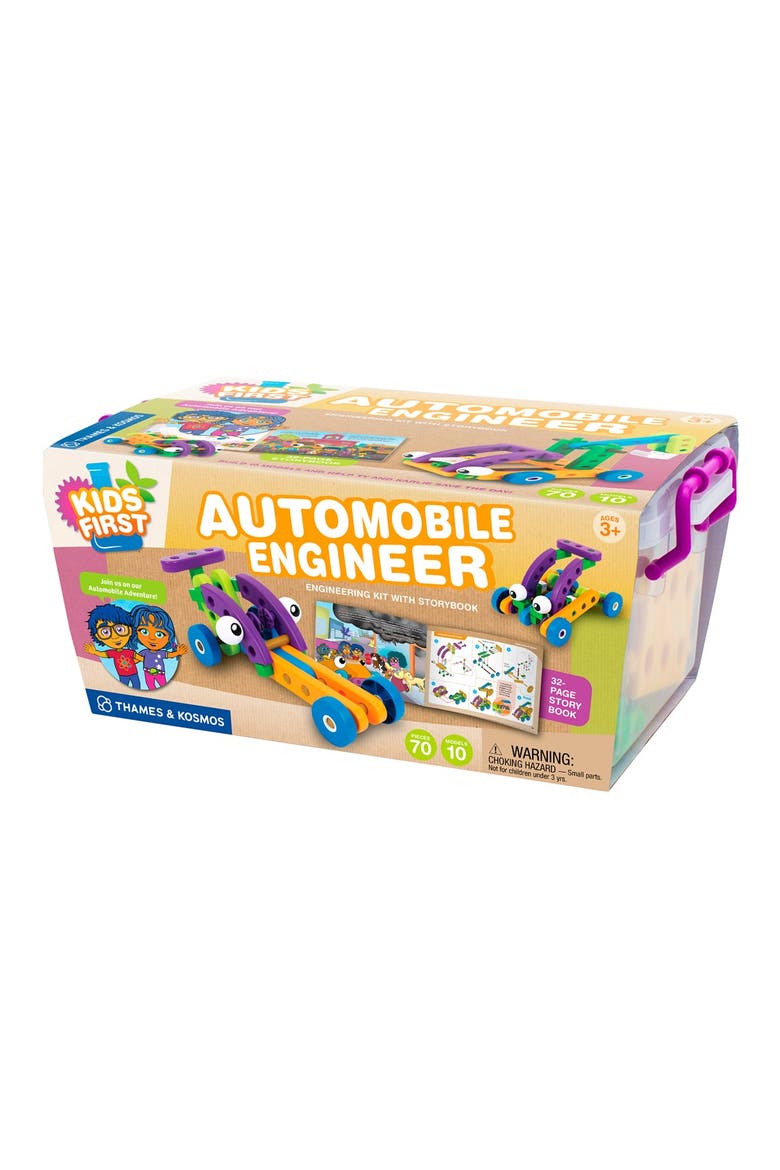'Kids First - Automobile Engineer' Kit, Main, color, ORANGE