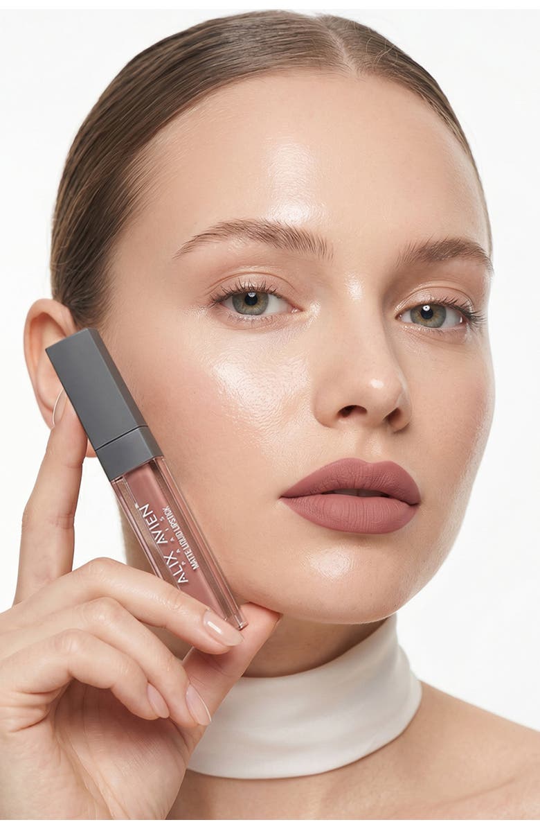 Alix Avien Matte Liquid Lipstick, Alternate, color, Orange