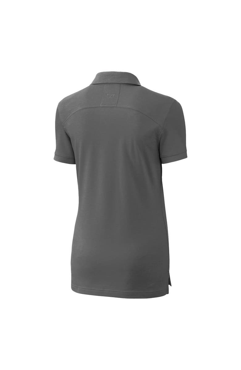 Cutter & Buck Women's Cutter & Buck Gray Chicago Cubs City Connect DryTec Advantage Tri-Blend Pique Polo, Alternate, color, 
