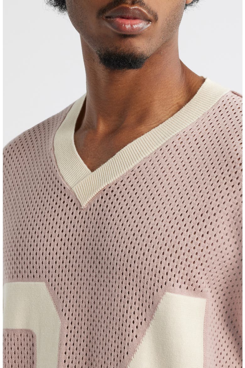 Knit Mesh Jersey, Alternate, color, MAUVE