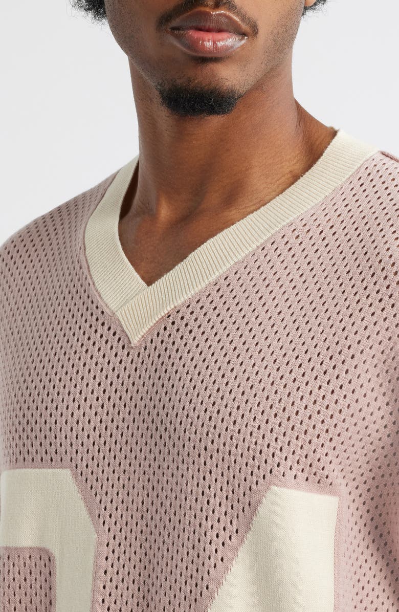 DIET STARTS MONDAY Knit Mesh Jersey, Alternate, color, 