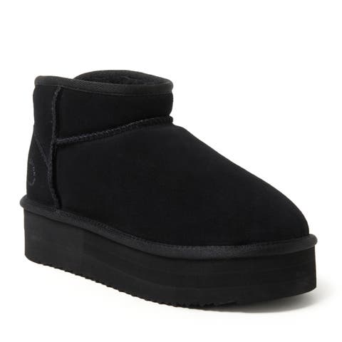 Fireside Kingston Genuine Shearling Platform Bootie (Women)