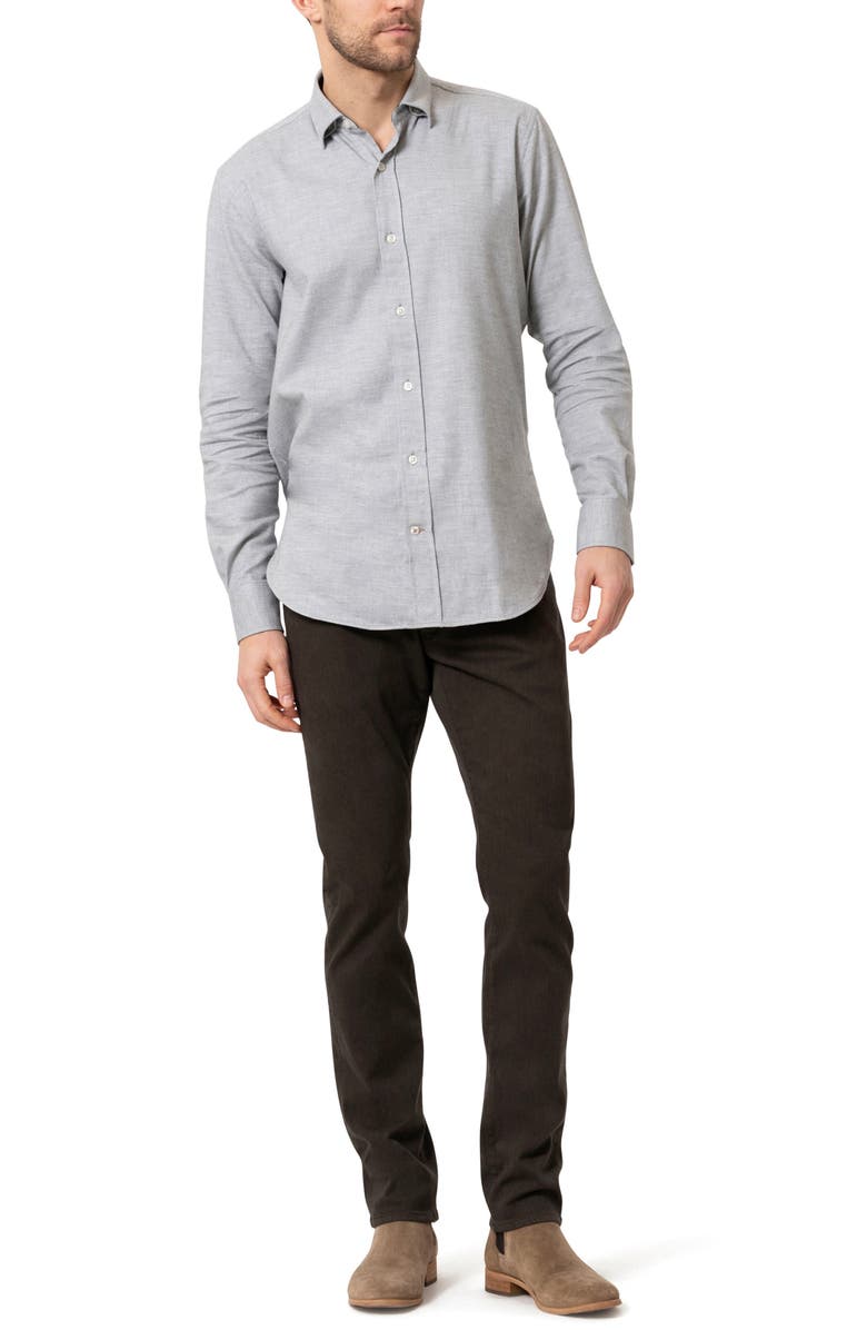 34 Heritage Charisma Relaxed Straight Leg Twill Pants, Alternate, color, Rifle Green Diagonal