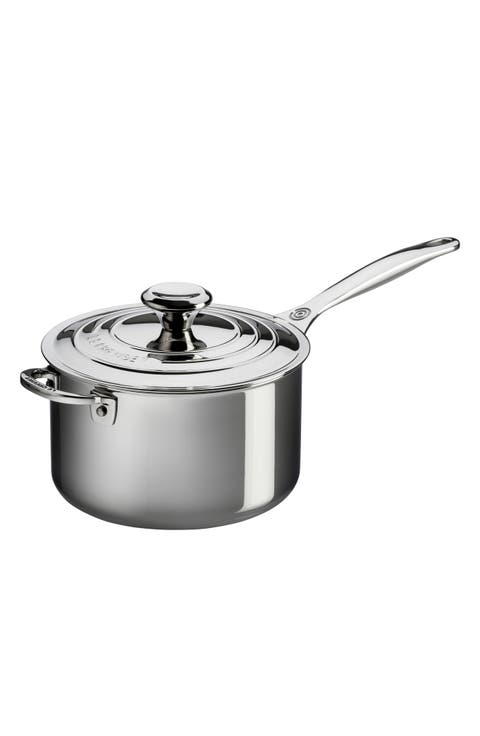 4-Quart Stainless Steel Saucepan