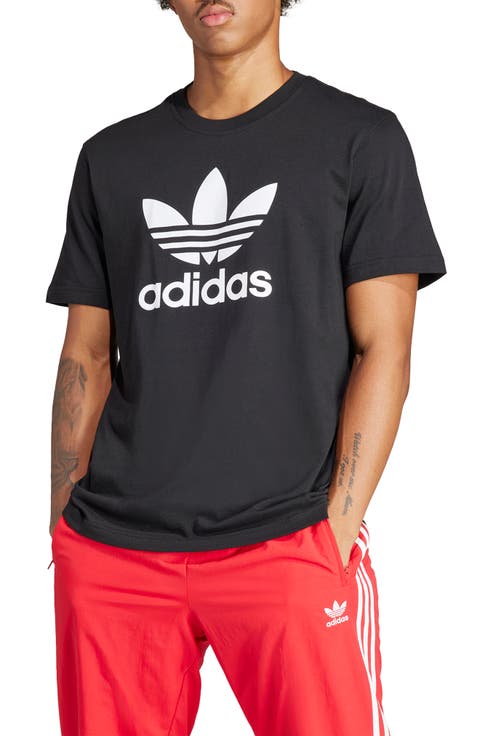 Adicolor Trefoil Cotton Graphic T-Shirt