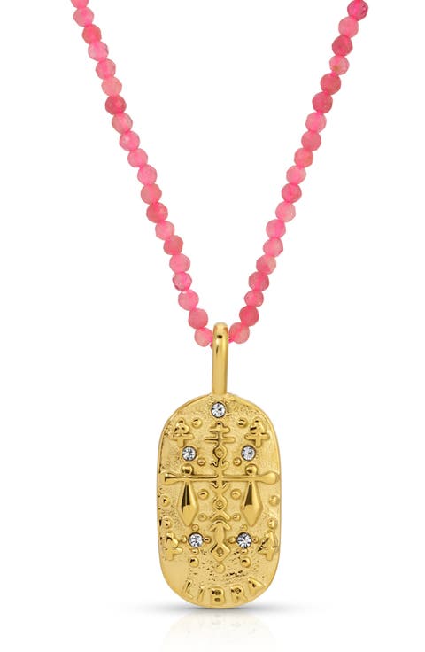 Sunrise Zodiac Pendant Necklace