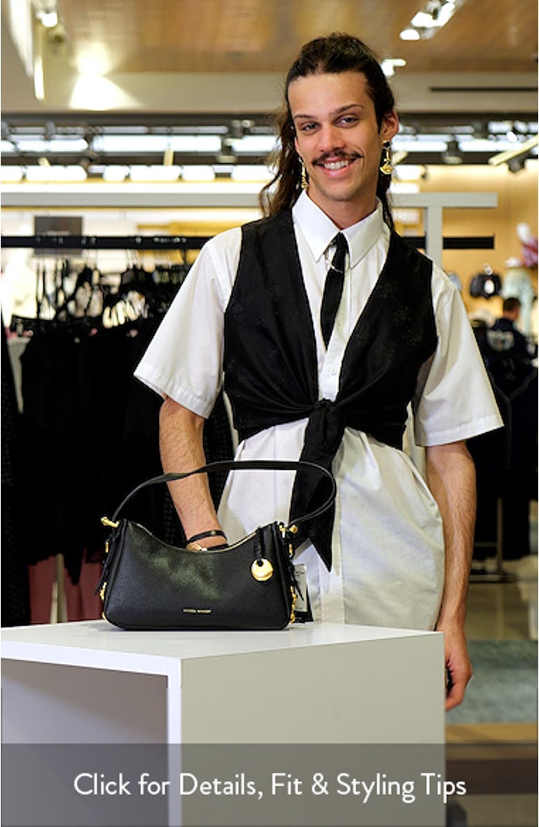 Small Mia Leather Shoulder Bag, sales video thumbnail