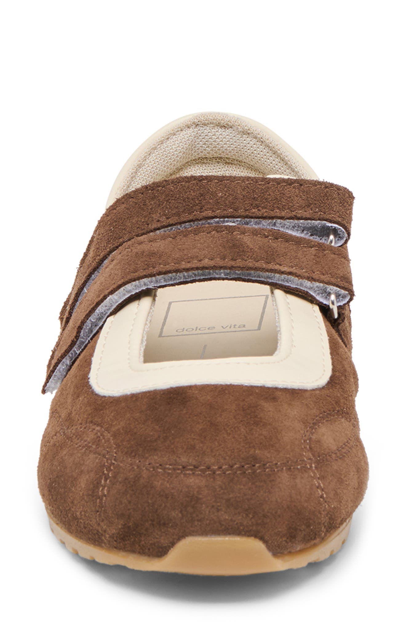 Swan Mary Jane Sneaker, Alternate, color, DARK BROWN SUEDE