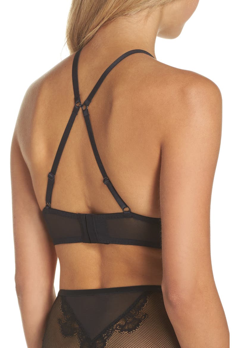 Intimately FP Jasmine Underwire Bralette, Alternate, color, BLACK