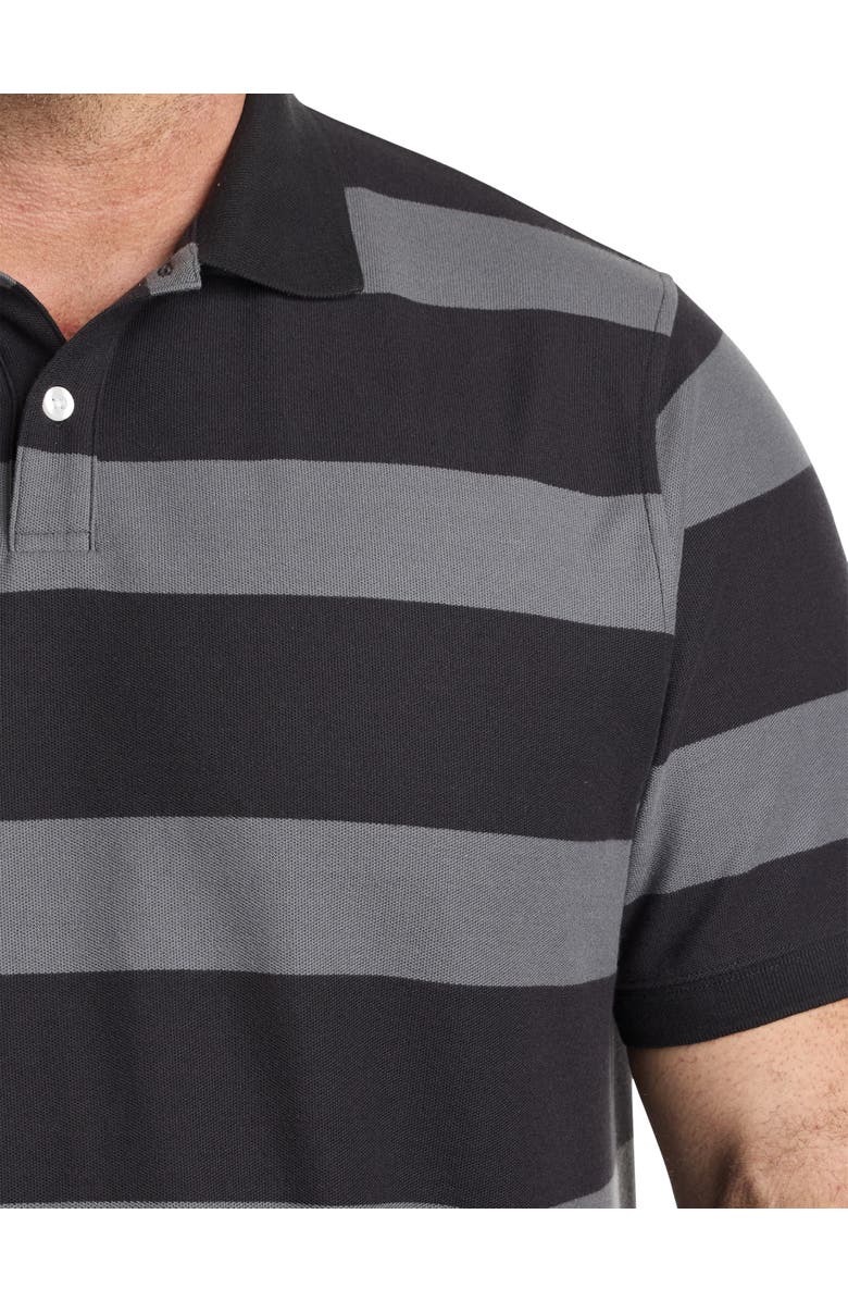 Harbor Bay by DXL Striped Polo Shirt, Alternate, color, 