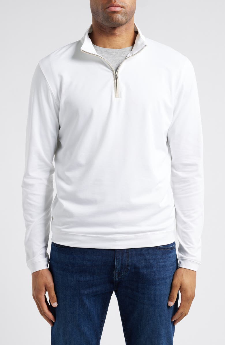 Peter Millar Crown Crafted Albatross Quarter Zip, Main, color,