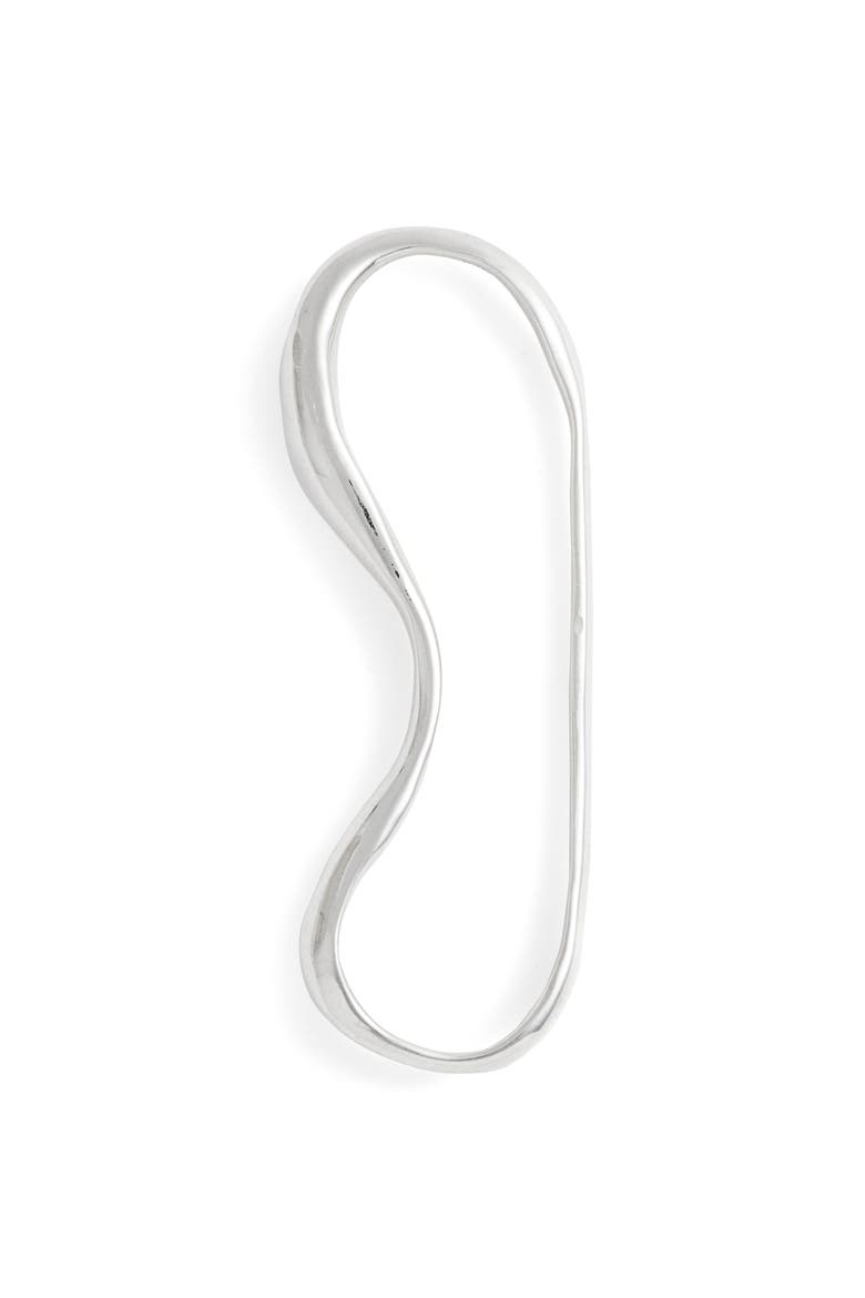 Vero Helix Ear Cuff, Alternate, color, STERLING SILVER