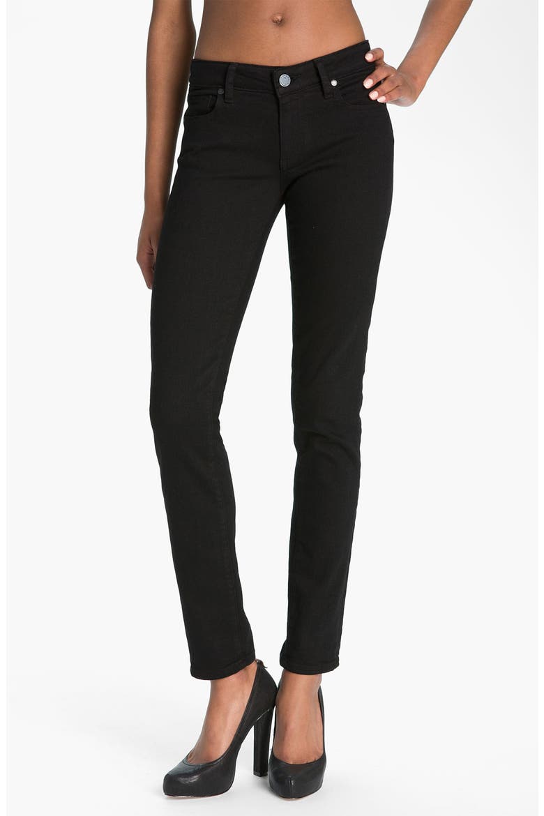 Denim 'Skyline' Skinny Stretch Jeans, Main, color, BLACK INK