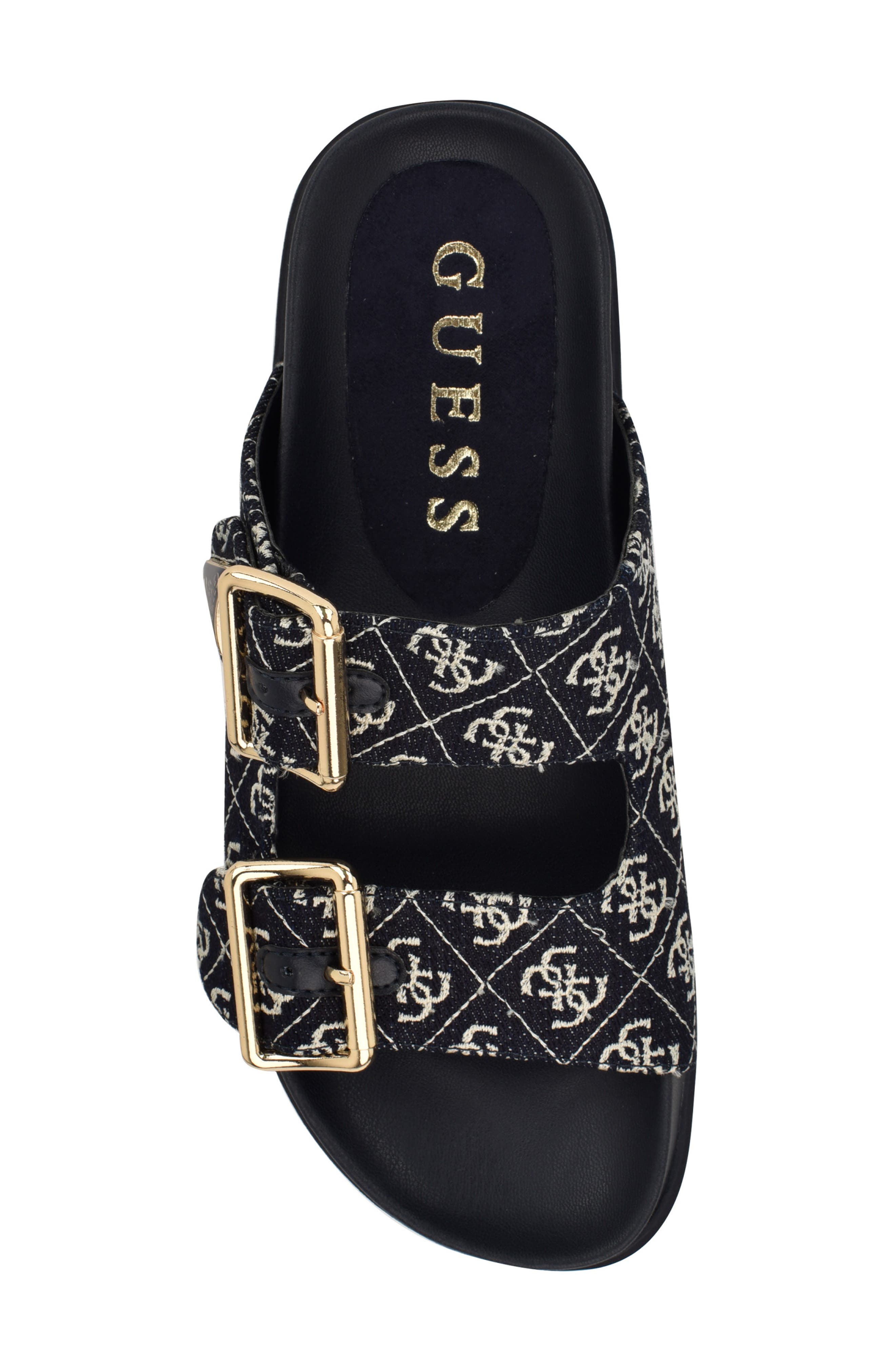 GUESS Fasten Sandal, Alternate, color, Dark Blue 400