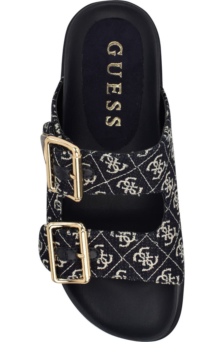 GUESS Fasten Sandal, Alternate, color, Dark Blue 400