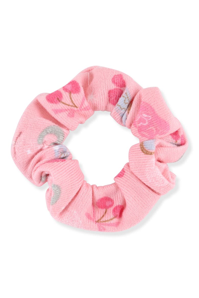 Kids' Snug Fit Pajamas and Scrunchie Set, Alternate, color, PINK
