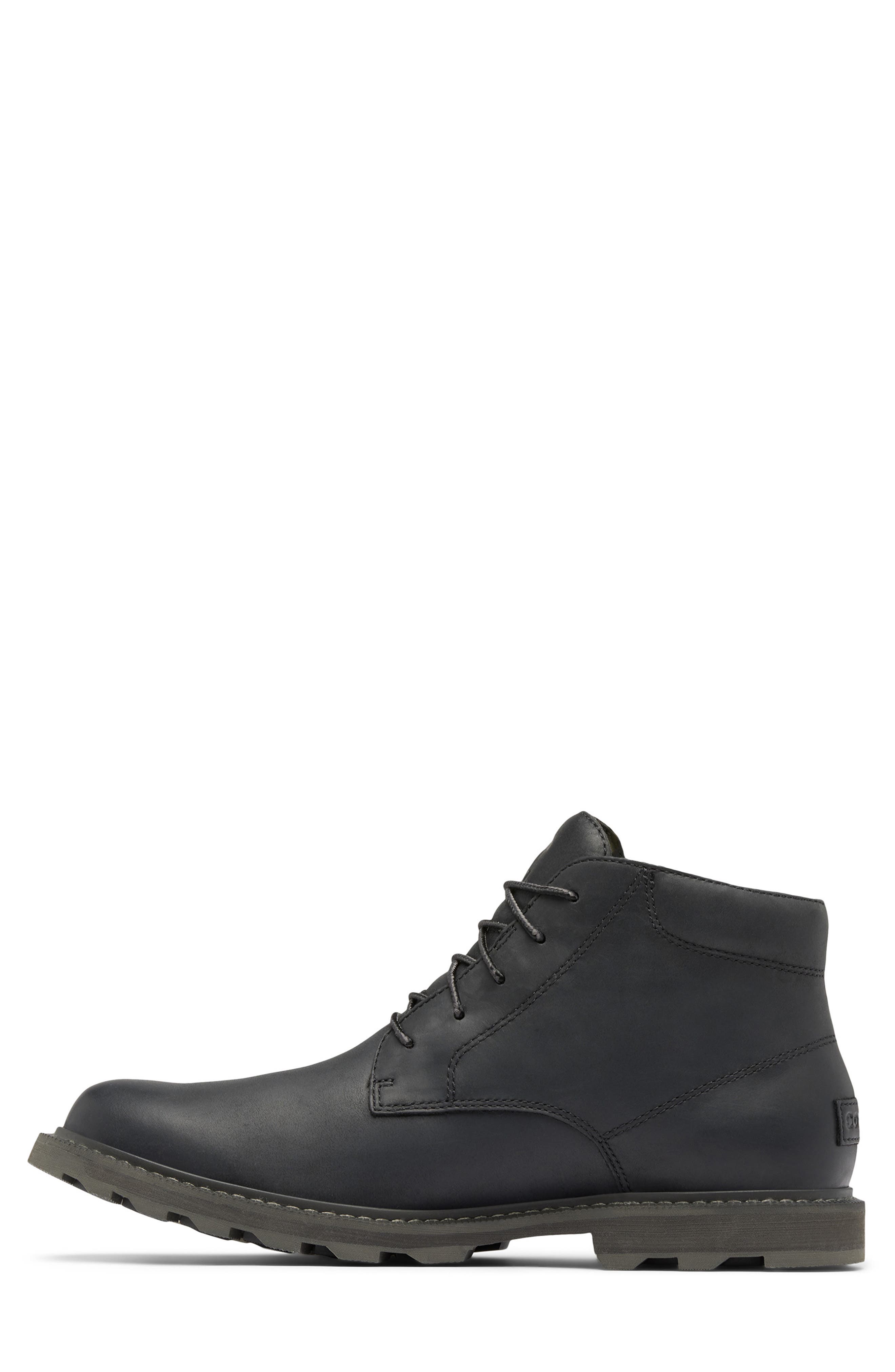 SOREL Madson ll Chukka Leather Lace Up Boots‎ Black Mens Size 10 NM2786-011 Men main image 2