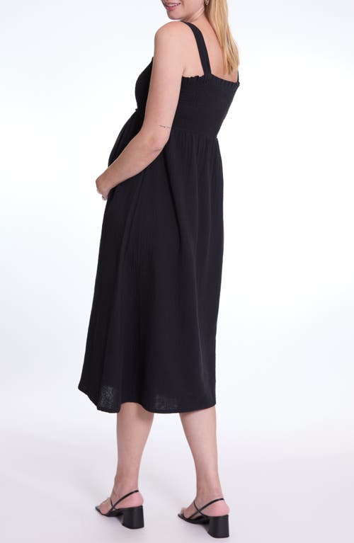 Cache Coeur Lola Maternity And Nursing Dress In Animal Print