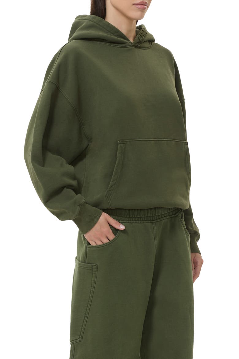 Blake Cotton Hoodie, Main, color, DARK FOREST