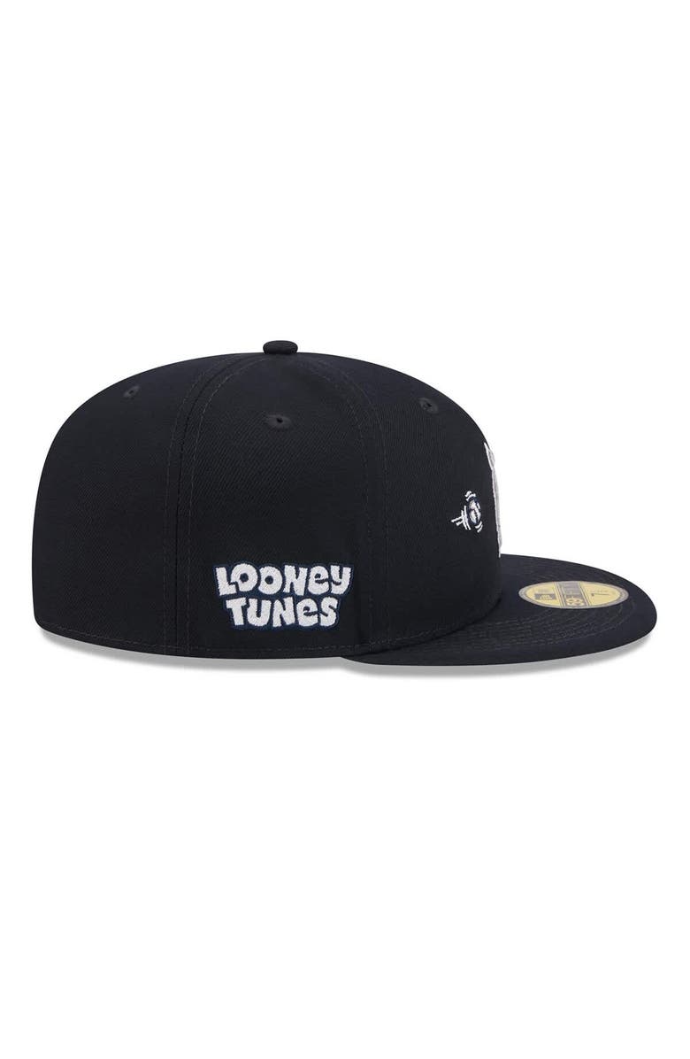 New Era Men's New Era Navy Detroit Tigers Looney Tunes Bugs Bunny 59FIFTY Fitted Hat, Alternate, color, Navy