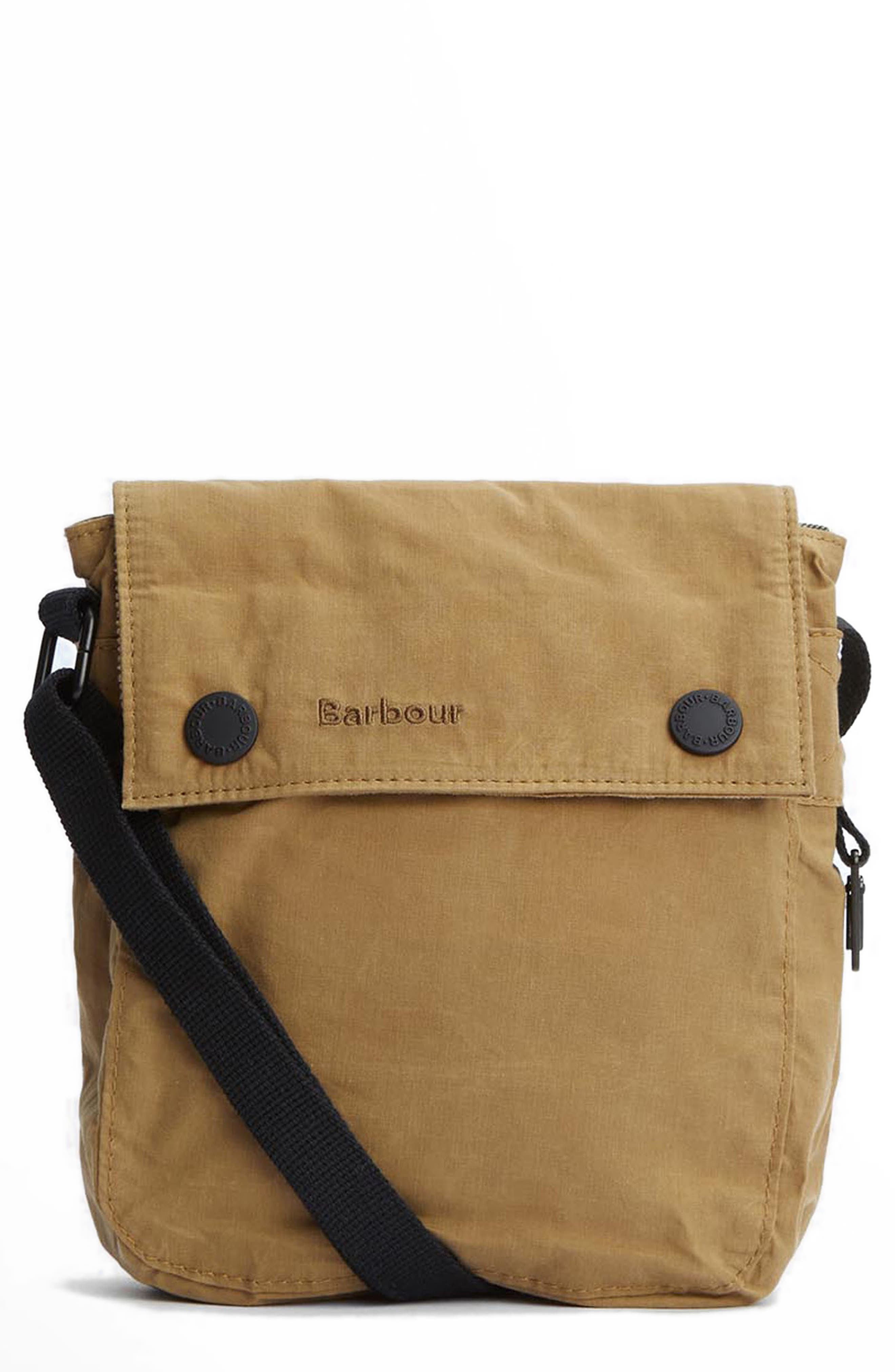 Transport Cotton Canvas Crossbody Bag, Main, color, GOLDEN KHAKI